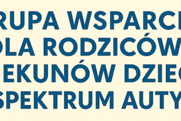 Pierwsze spotkanie grupy wsparcia!